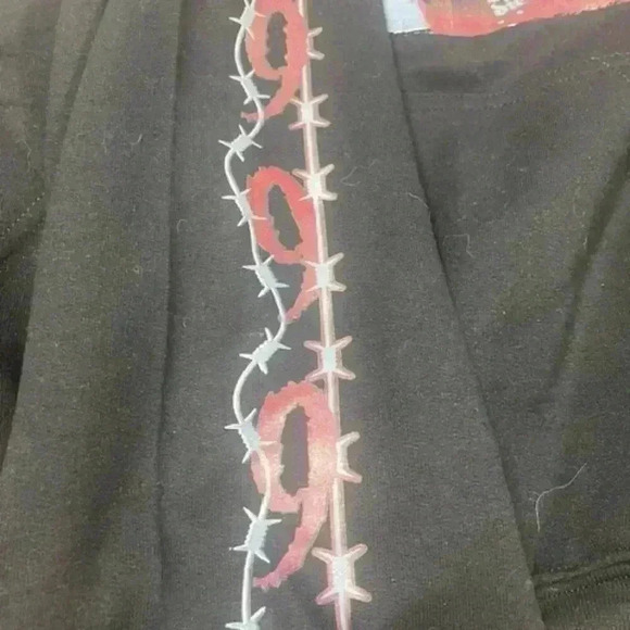 Juice WRLD 999 Hoodie Men's Large Sweatshirt Black Rap Legends Never Die Hip Hop - Picture 8 of 8